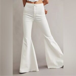 Altar'd State Flare Jeans  White Size Large $69.95